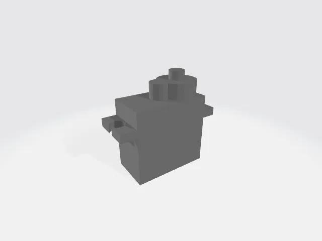 FS90 Servo in OpenSCAD