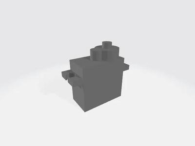 FS90 Servo in OpenSCAD