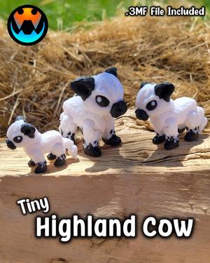 Tiny Highland Cow