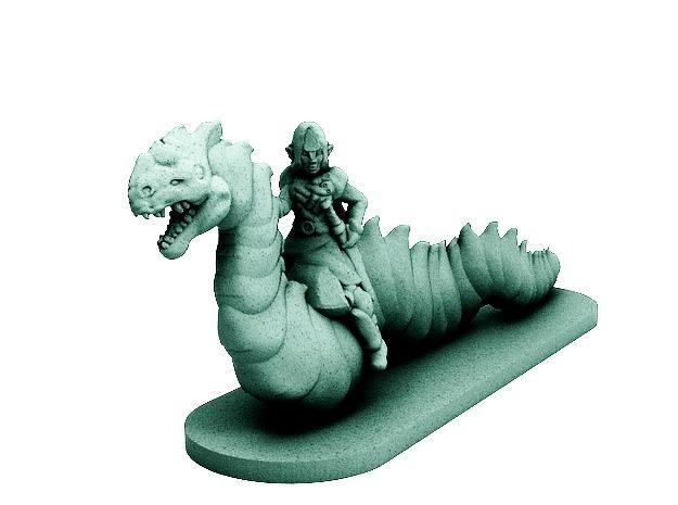 Wurm Rider (18mm scale)