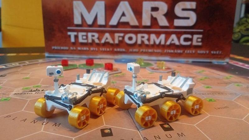 Curiosity rover – Hotwheels size