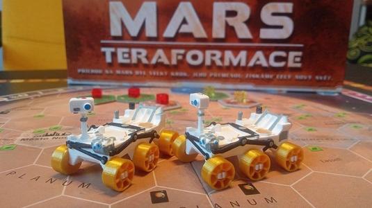 Curiosity rover – Hotwheels size