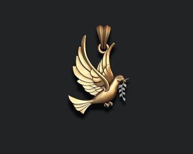 Dove pendant