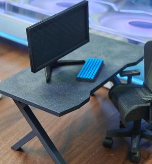 mini gaming pc desk