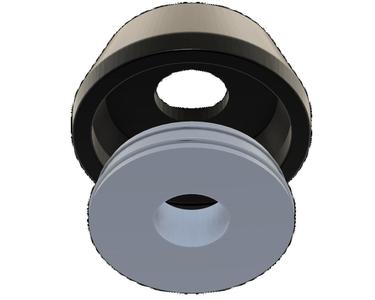 Stiff anti-buckle feet inserts for Creality K1 Series