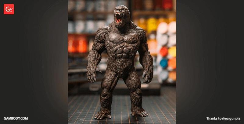 Kong 3D Printing Figurine | Assembly