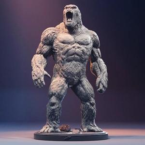 Kong 3D Printing Figurine | Assembly
