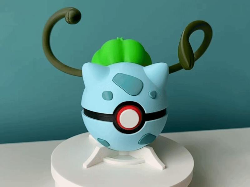 Bulbasaur Ball – Pokemon – Pokeball Functional