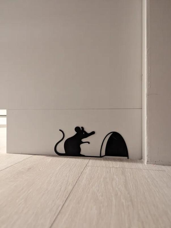 Wallart – Mouse home