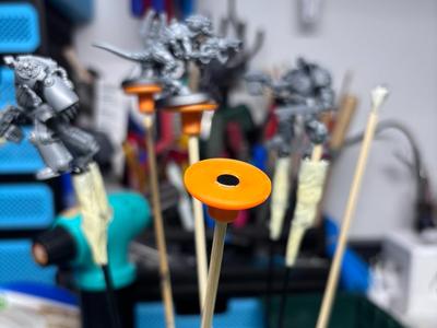 Airbrush Figure Holder with 6x2mm Magnet