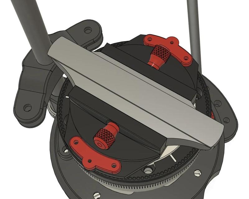 Optimized PCB-Holder Mount for Open Ball Vise