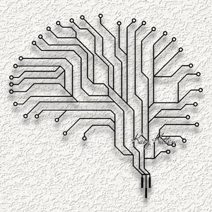 brain circuit boar wall art home decor