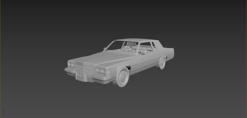 Cadillac FLeetwood Brougham Coupe 1983