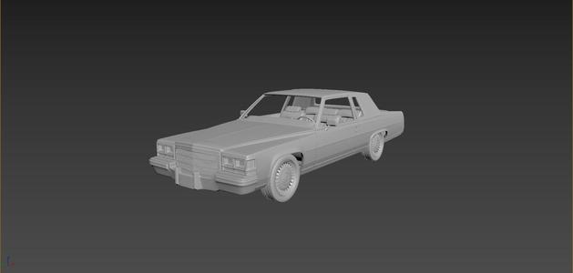 Cadillac FLeetwood Brougham Coupe 1983
