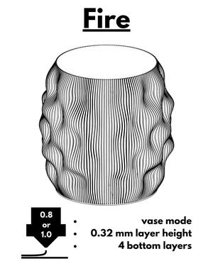 Fire Vase