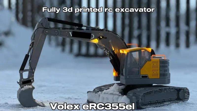 Volex eRC145el RC excavator