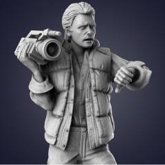 Marty McFly 3D Printing Figurine | Assembly