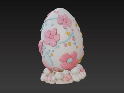 Floral Easter Eggs