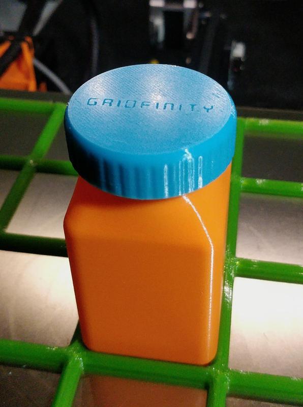Gridfinity Bottle With Cap