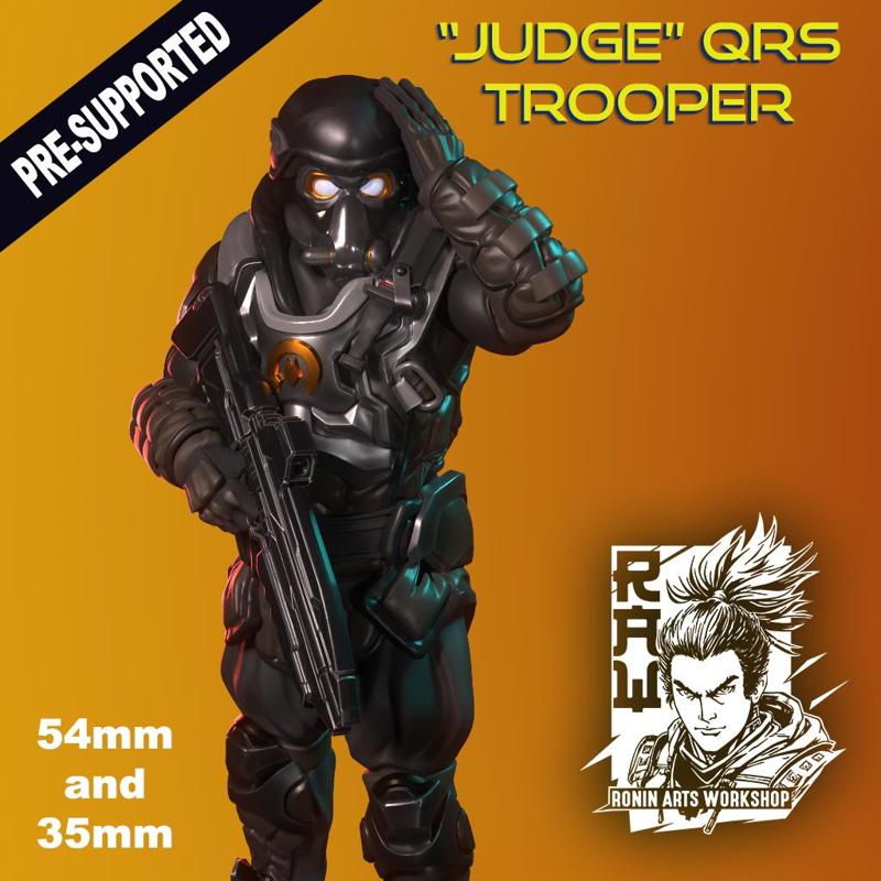 QRS Trooper – Cyberpunk/Sci-Fi Soldier
