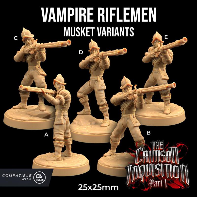 Vampire Riflemen with Musket