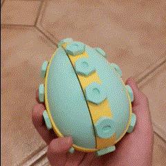 Easter Treasure Egg – gift box with 18 bolts