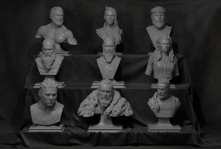 VIKING BUST COLLECTION