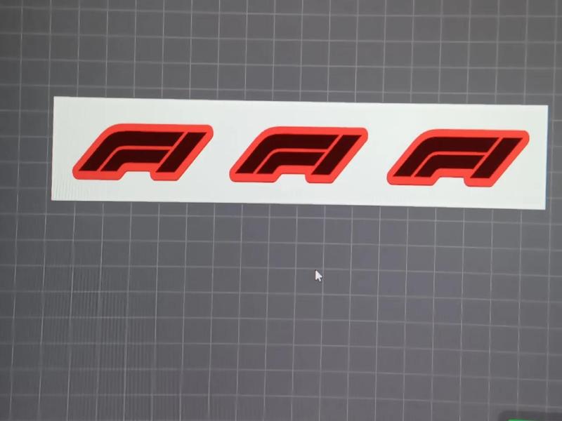 F1 ADVERTISING BARRIERS SIGN