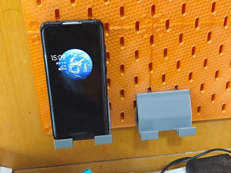 IKEA Skadis Pegboard Phone or Pad Holder