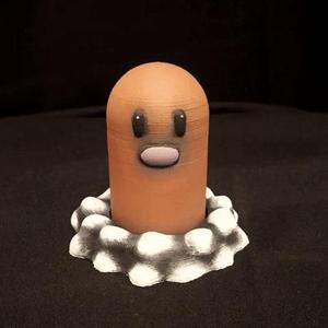 Diglett Pokemon Matryoshka – Supportless