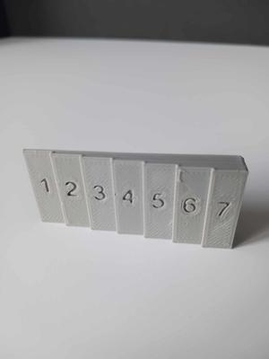 Gauge 1mm  to 7mm