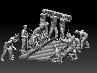 workers  railway