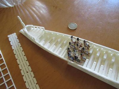 Crew for Greek Biremes or Triremes, 500BC
