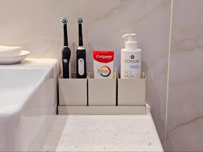 DripFlow Bathroom Organizer set of 3