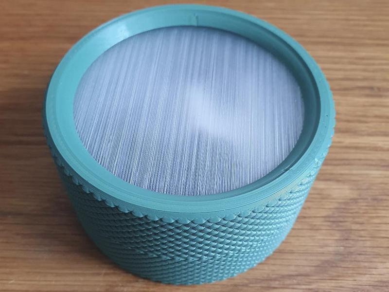 Lided screw container