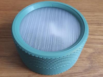 Lided screw container