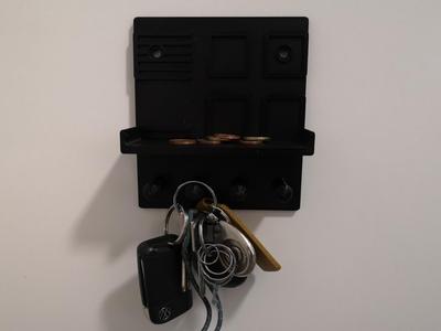 Modern Wall-Mounted Key Holder