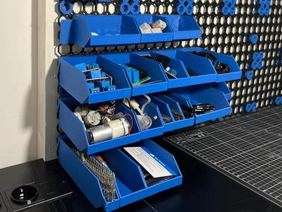 Multiboard French Cleat Storage Bins