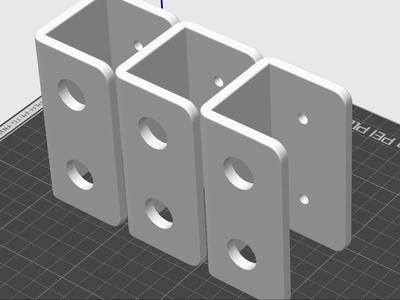 Under Desk Keyboard Mount Bracket