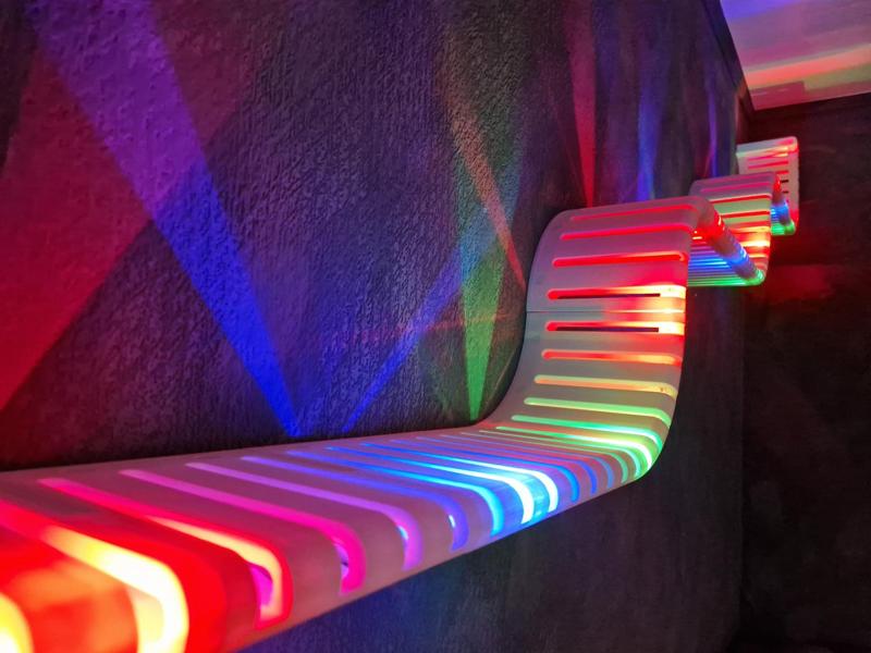 Modular LED Shelf for Wall / Skadis / Decoration