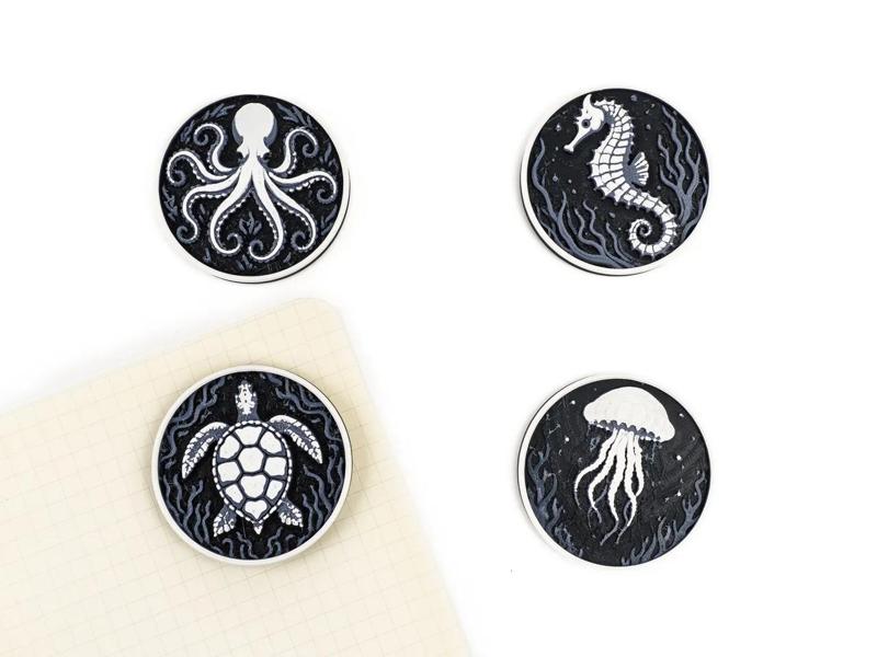 Ocean Wildlife Magnets   