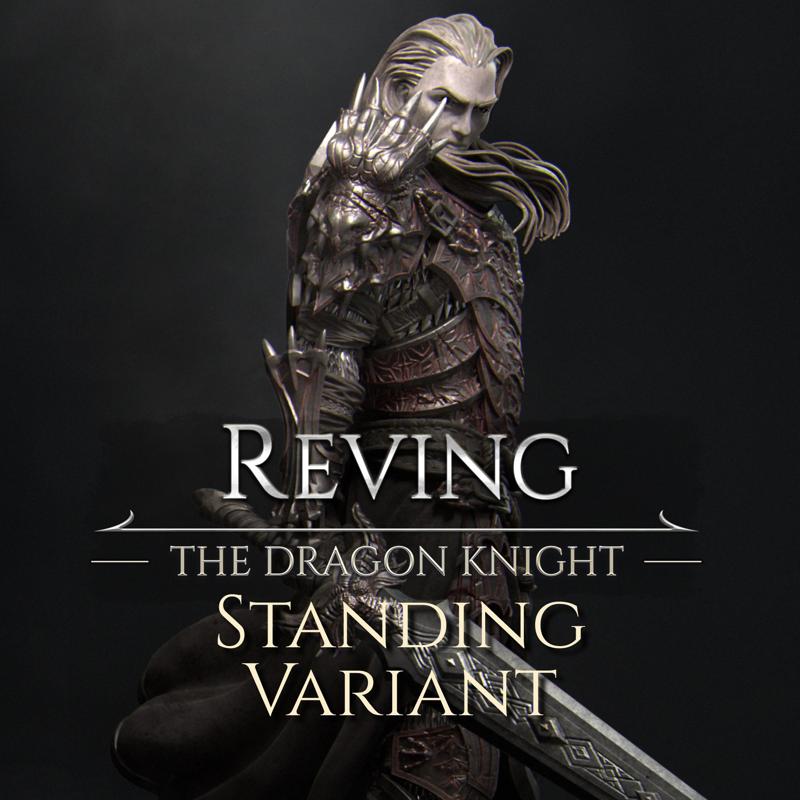 Dragon Knight Standing [presupported]