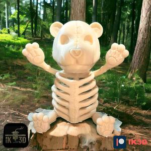 TEDDY BEAR SKELETON DECOR – NO SUPPORTS
