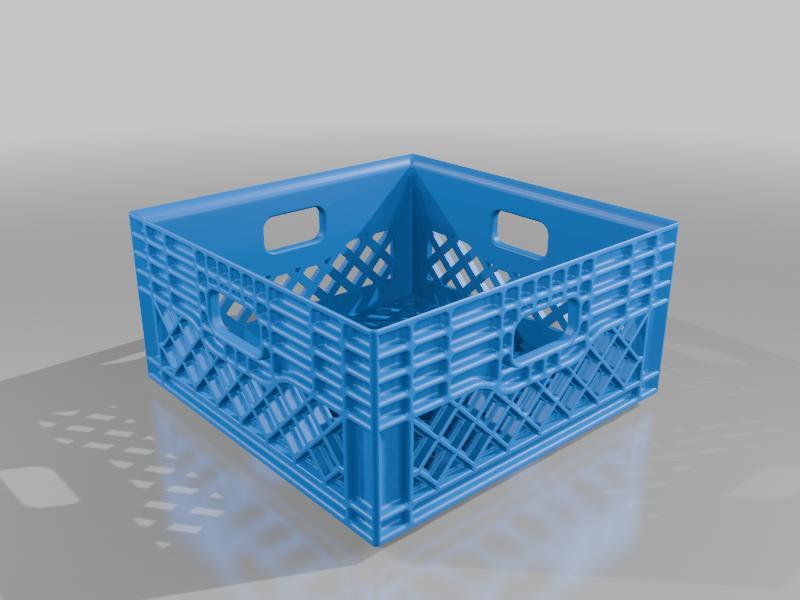Stackable Crate with additional Battery Spacers