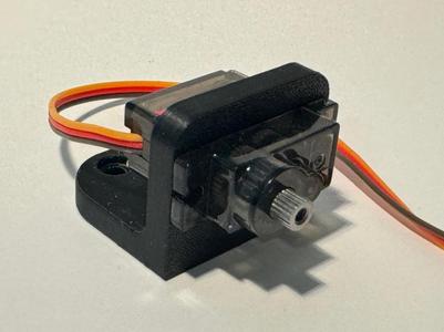 micro servo mount