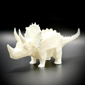 Triceratops Low Poly Figurine
