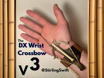 V3 “DX” Wrist Crossbow!