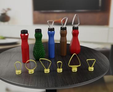 Set of Ribbon Loop Tools for Pottery