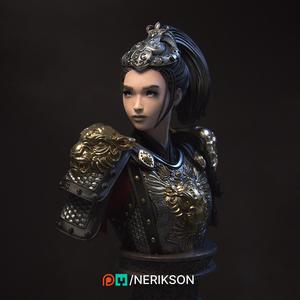 關嫣 Kwan Yen Bust NO Helmet [presupported]