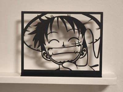 Picture Luffy One Piece-quadretto Luffy One piece